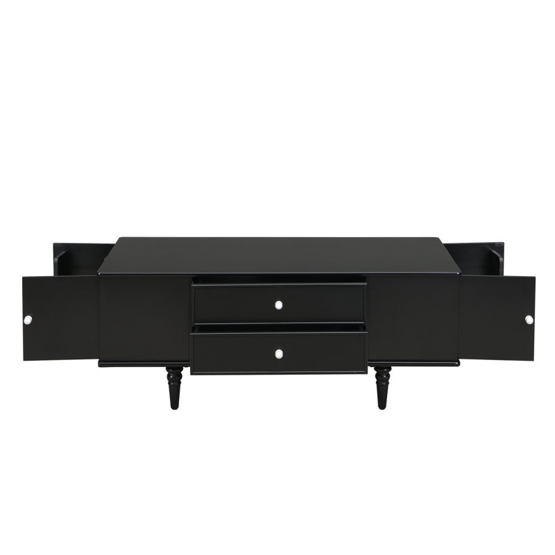Table basse U-Can, Noir