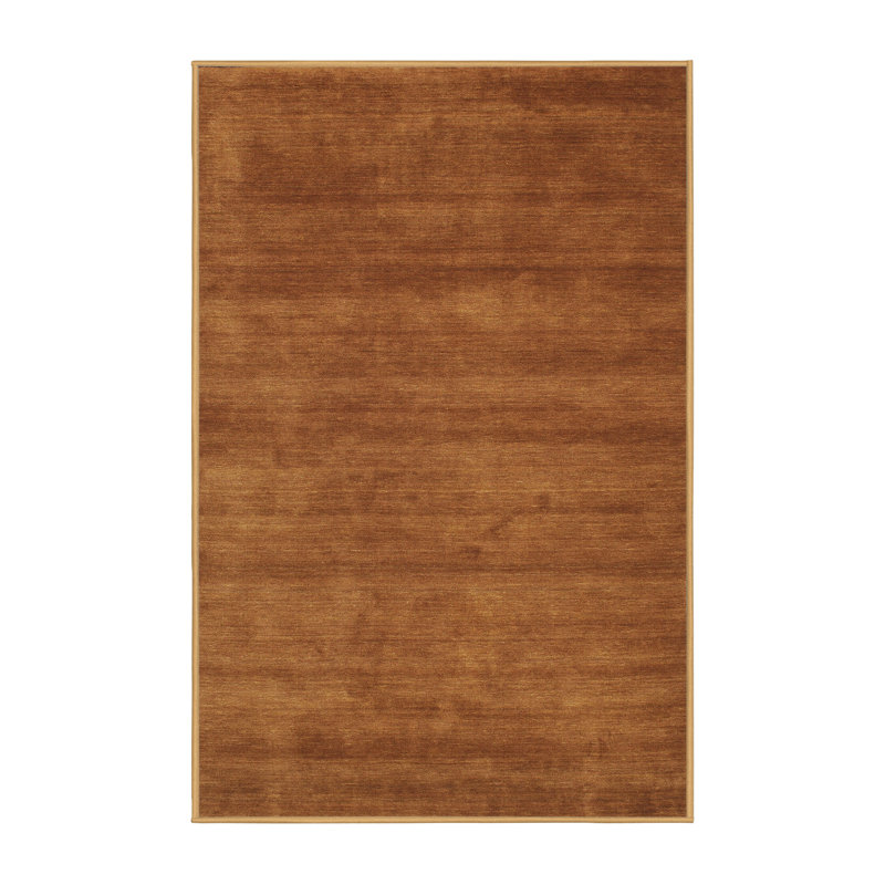 Tapis brun contemporain, Rectangle 5 pi x 8 pi