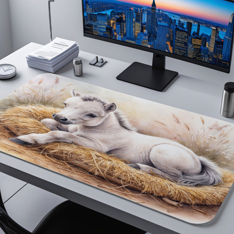Polyester Desk Pad, 23.6x13.8