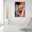 Bungalow rose «artele1» par Richard Wallich, art mural en verre acrylique-566929826