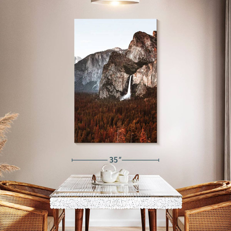 Alvord Yosemite In Autumn, 51" H x 34" W