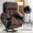 Power Electric Massage Lift Lounge Chair, Suitable For The Elderly, With Heating And Vibration Functions,Fleece Leather With USB, Can Be Used For Lying Down.