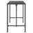 Divith Rectangular Glass Outdoor Bar Table-88468329
