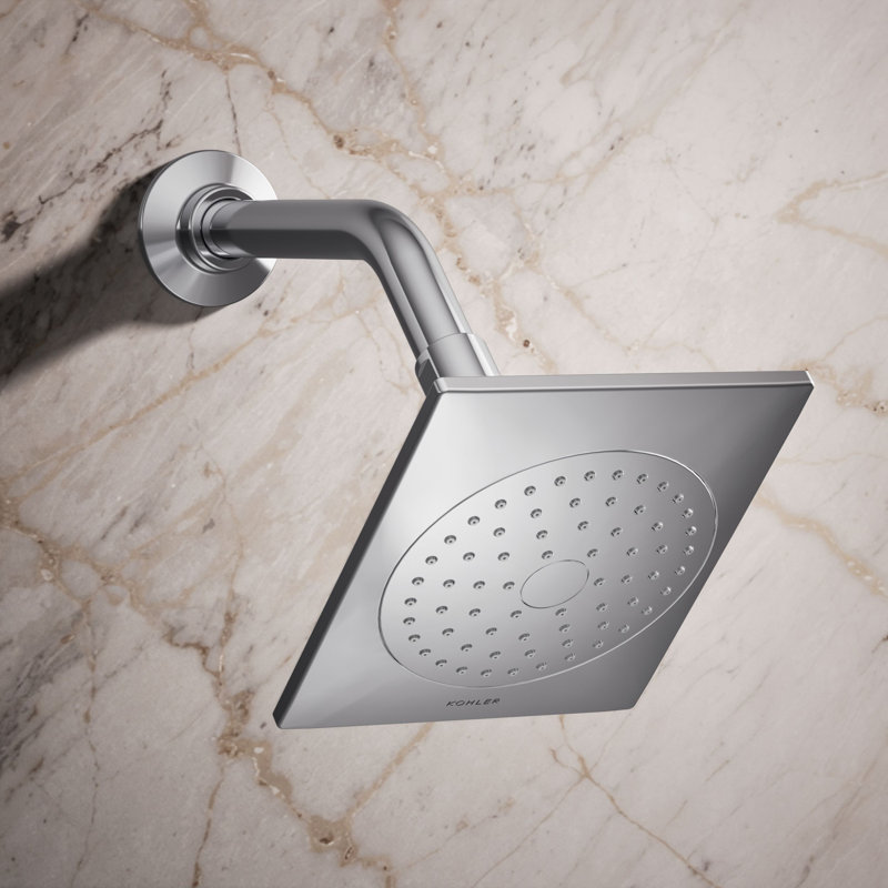 Loure Full/Standard Fixed Shower Head, Polished Chrome