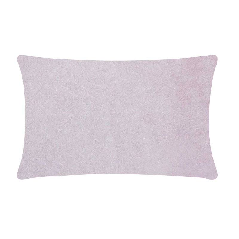 Lavender Velvet Rhinestone Oversize Lumbar Throw Pillow 14x20