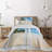 Hypnotic Coastal Polyester Coverlet