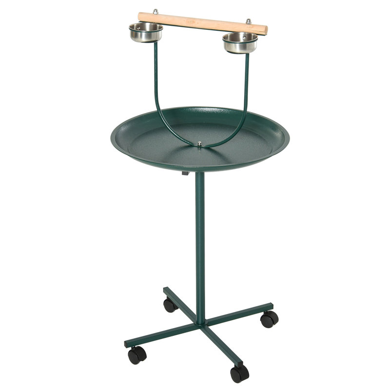 Aire de jeu roulante avec perchoir T-Stand 48 "Pawhut