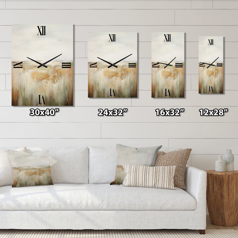 Horloge murale Jaydrian, Moyen