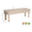 Pacjo 6 - Person Solid Wood Solid Wood Top Four Leg Dining Set-87458878