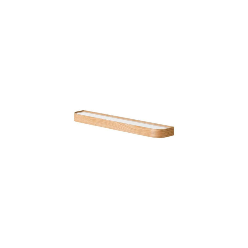 Epoch 11 - Hook Wall Mounted Coat Rack, Natural Oak/Fog