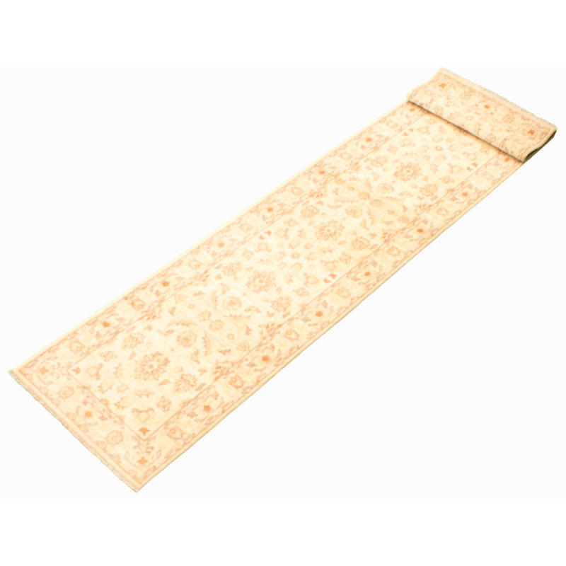 Tapis de couloir unique en laine noué à la main de style nouvel âge 2 pi 5 po x 11 pi 6 po Hadik