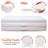 Cheer Collection 4'' Plush Memory Foam Mattress-79155514
