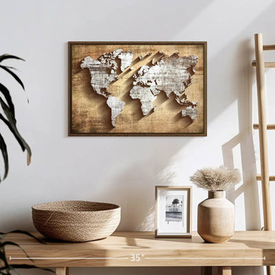 Briscoe en bois sculpté