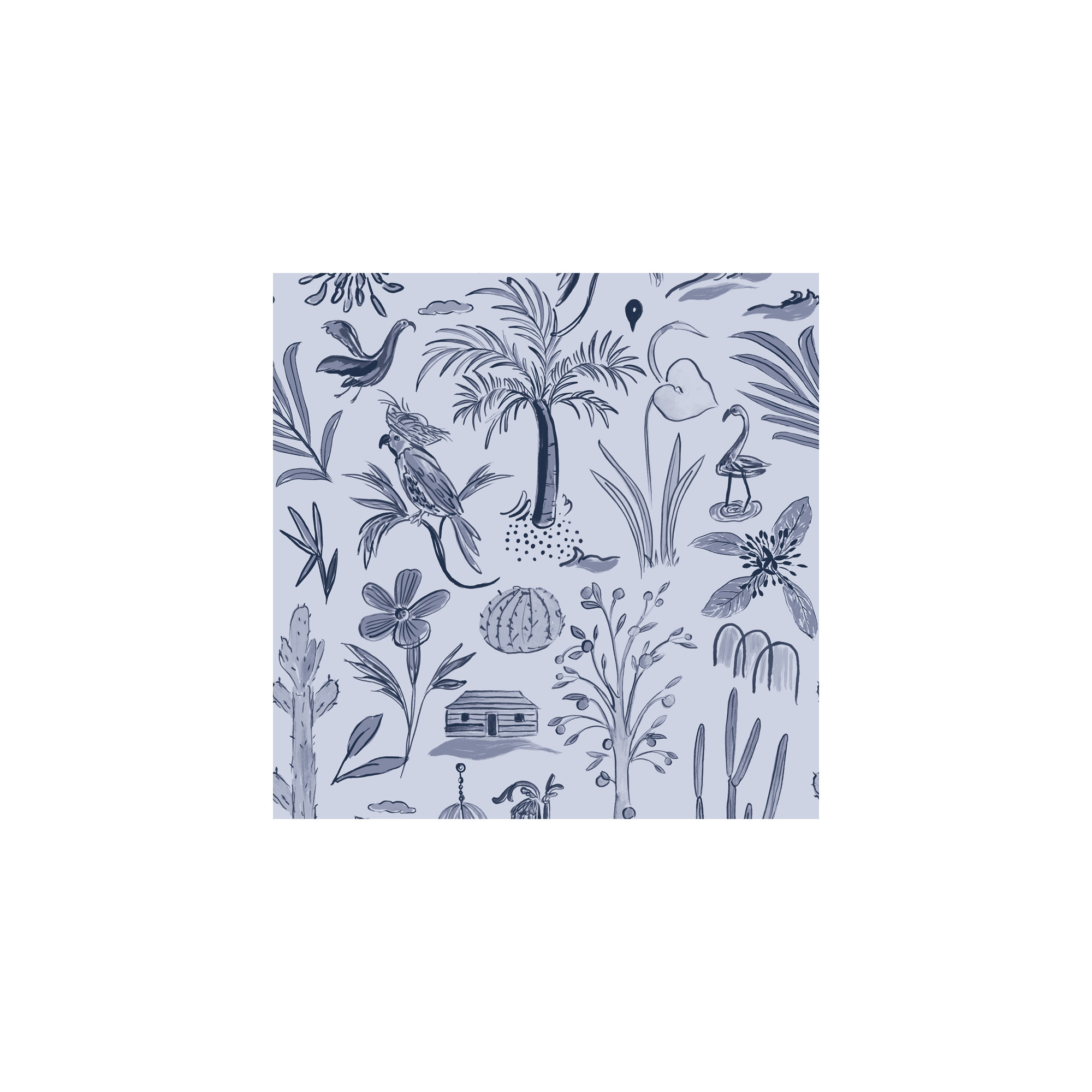 Maria en Patricia Peel And Stick Wallpaper By She She
