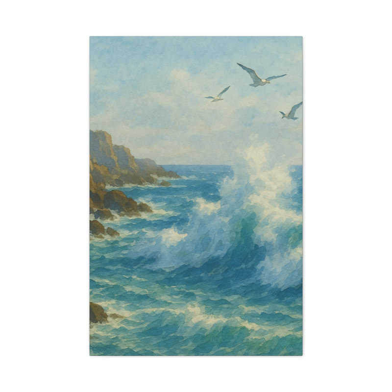 Aaroon Single Picture Frame Print on Canvas, 91.44 cm H x 60.96 cm W