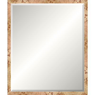 Blonde Burl Mirror