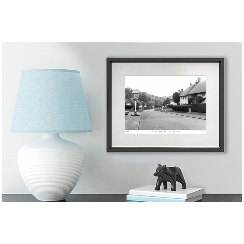 Milton Abbas, The Village C1965 by Francis Frith - Single Picture Frame Print, 40cm H x 50cm W x 2.3cm D