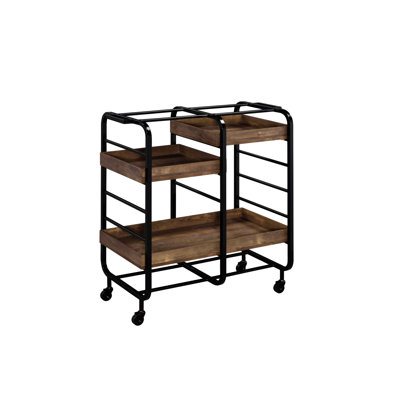 Vorrik Serving Cart(No Include Stool)