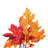 72" Fall Red Garland