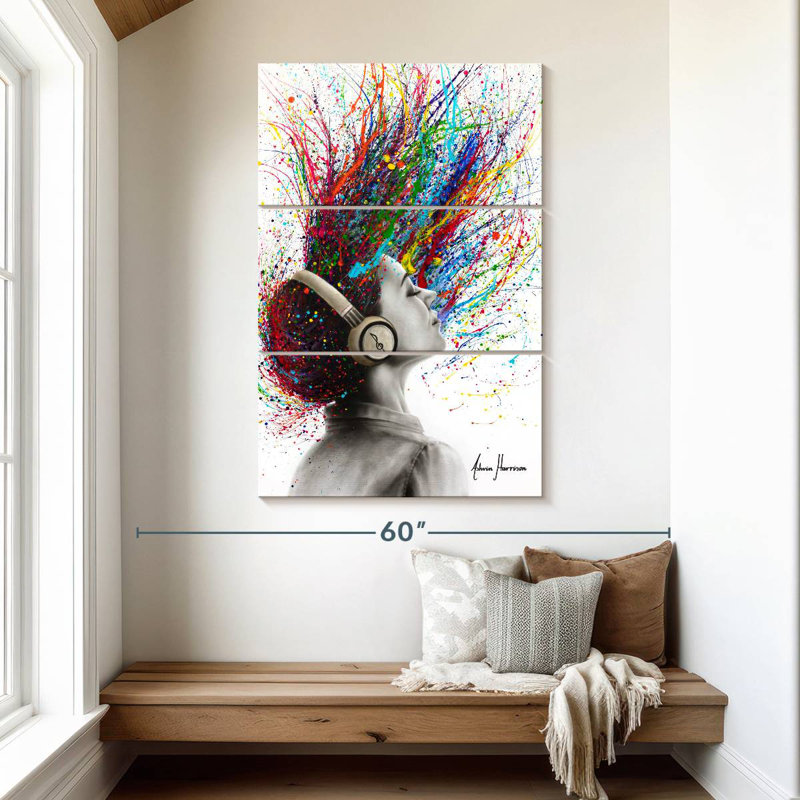 Abarca Music Me, 50" H x 32" W