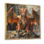  «Orange Beige Dragons Mythical Creature - décoration murale Mythical Creatures-136105025-106124276