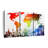 " Rainbow World Map " by Naomi Heart 3 - Pieces-92761342