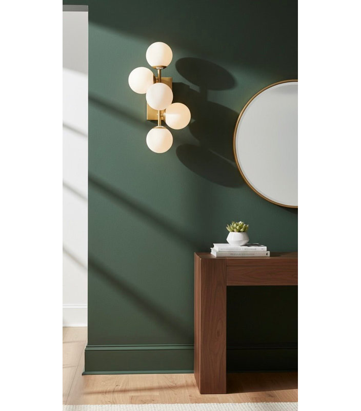 Applique murale 5 globes Orion