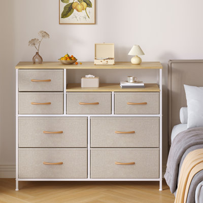 Metal 30cm W 8 - Drawer Chest of Drawers