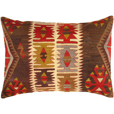 Decorative Turkish Kilim Pillow 20'' X 27''