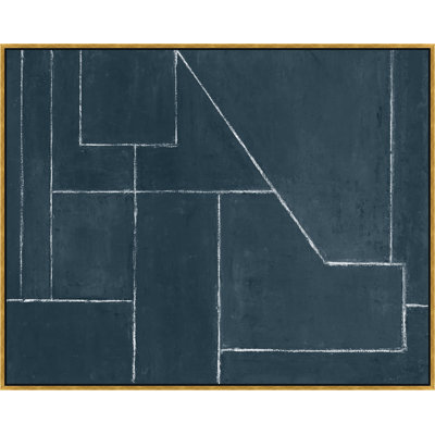 Indigo Sign 2 Painting by Thom Filicia