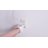 Dimmable Plug-in Glass Chandelier 5 Light Crystal (Bulbs Included), White Hanging Pendant Light-301727710