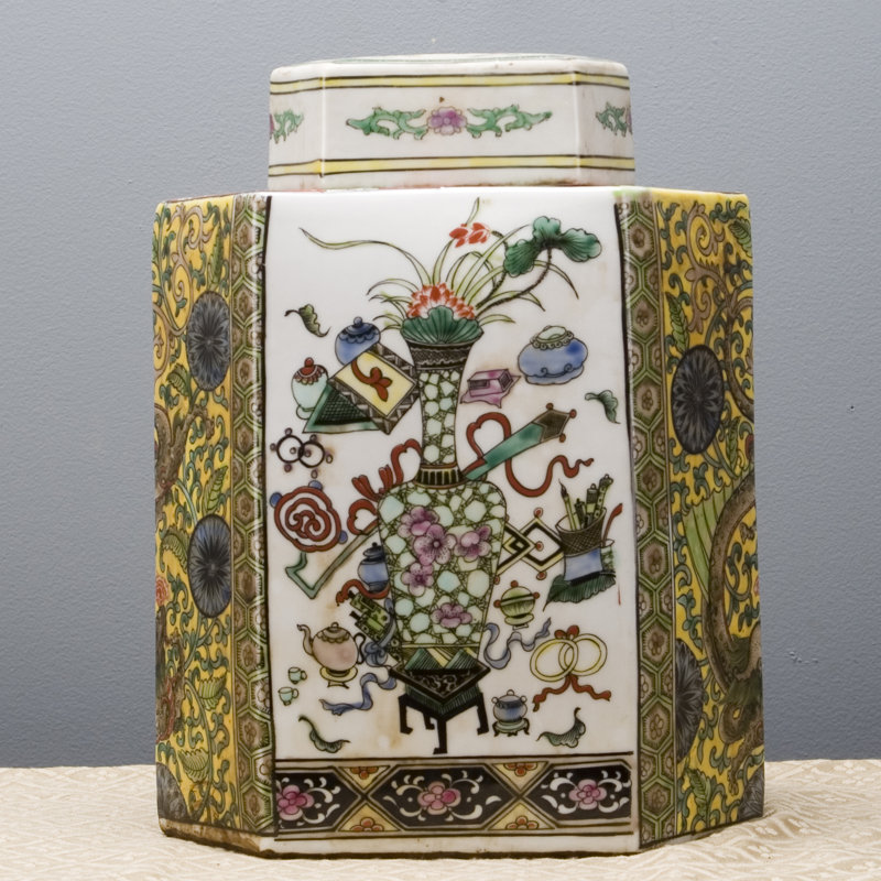 Handmade Porcelain China Jar