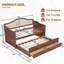 Twin Daybed with Trundle And Drawers-1198882709
