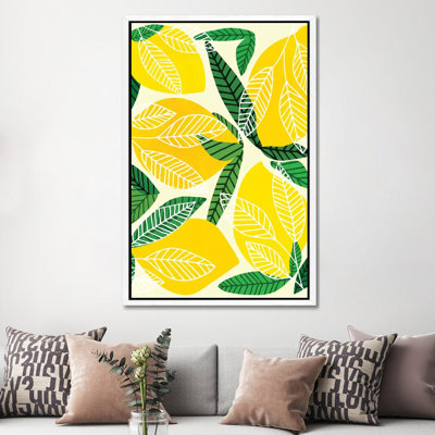 The Lemon Party - Print on Canvas