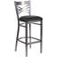 Tabouret de bar en métal «X»-94654449-33495605-102374759