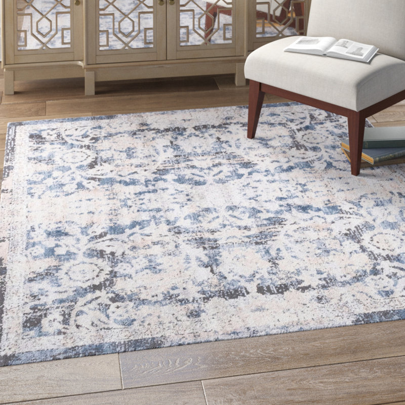 Thornbridge Floral Indoor Rug, Rectangle 9' x 12'