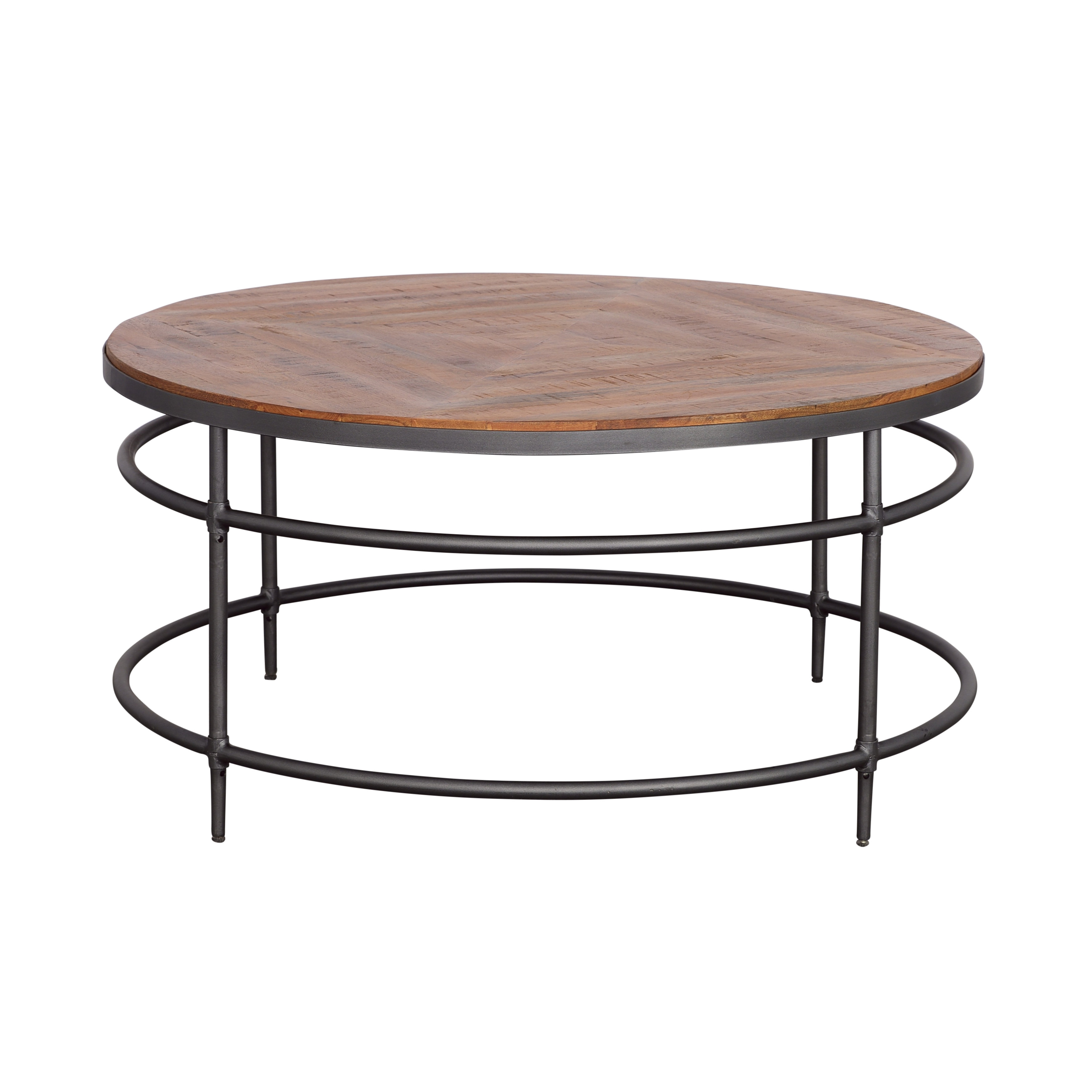 17 Stories Treynae Solid Wood Top Coffee Table | Wayfair