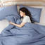 Ensemble d'édredon pour très grand lit bleu ardoise, 3 pièces (1 édredon boho et 2 taies d'oreiller)-130873842-130873845