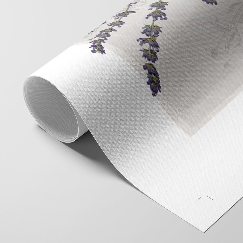 Field Study Page I - Impression sur toile seulement - NON-CADRE, H 18 po x l 12 po