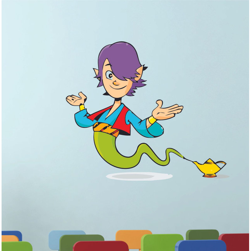 Adhésif décoratif "Human genie", H 20 po x l 20 po