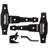 9.5'' H x 13.75'' W Black Metal Hardware