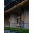 Black Modern Outdoor Led Wall Sconce-389196530