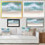 Reproduction d'art nautique et côtier sur toile Ocean Beach-1173521305-1173521306