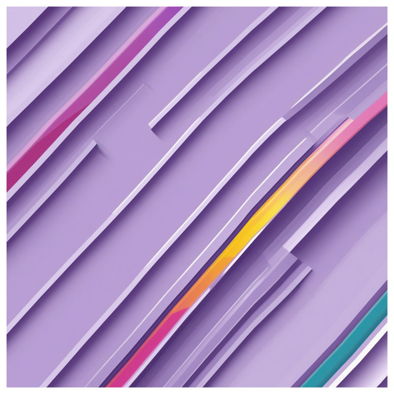 Édredon mauve à rayures diagonales, Grand lit