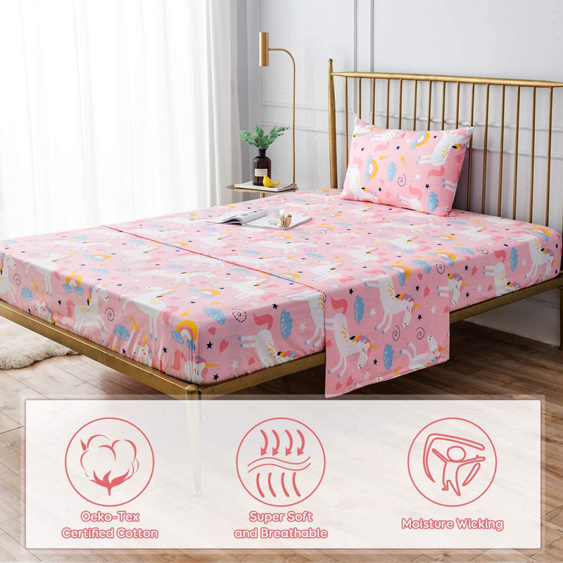  3 Piece Kids Bedding Set