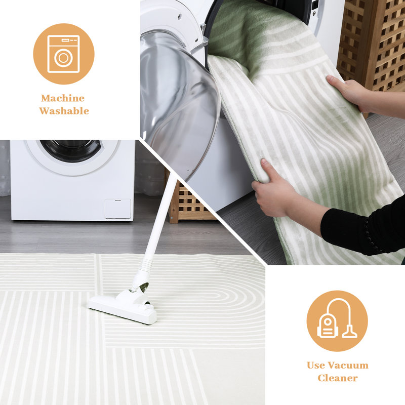 Tapis Rosmary avec envers antidérapant, Rectangle 5 pi x 7 pi