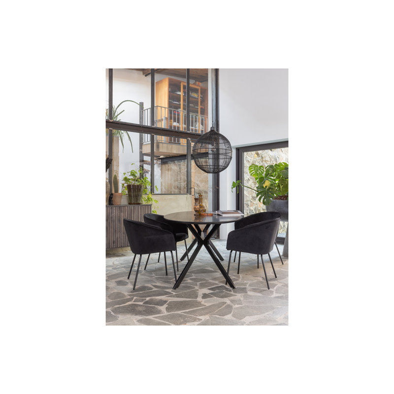 Houchin 1 - Light Matt Black Single Pendant