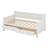 Twin Szie Pine Wood Daybed With Storage Drawers And Safety Armrests-2127969654