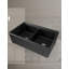 MEJE 508mm W Double Bowl Ceramic Farmhouse / Apron Kitchen Sink