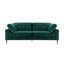 Etta 214.1Cm Velvet Square Arms Sofa-982565712